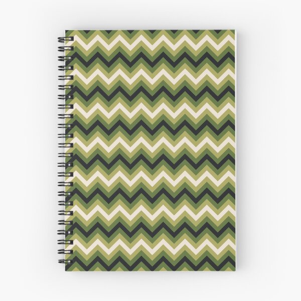Item preview, Zigzag green pattern designed and sold by ProfiTrollka.