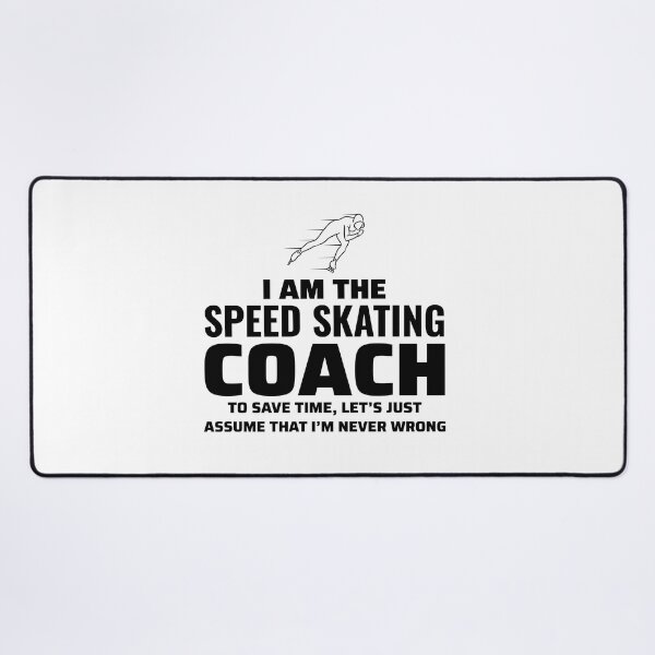 Item preview, Speed Skating Coach Ice Skater Skate Winter Sports designed and sold by CuteDesigns1.