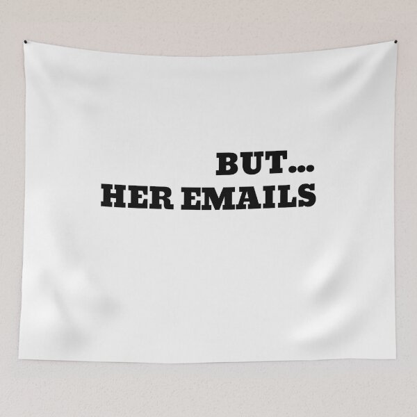 Item preview,  But Her Emails,  Anti Trump mj designed and sold by marwan elsaeed.