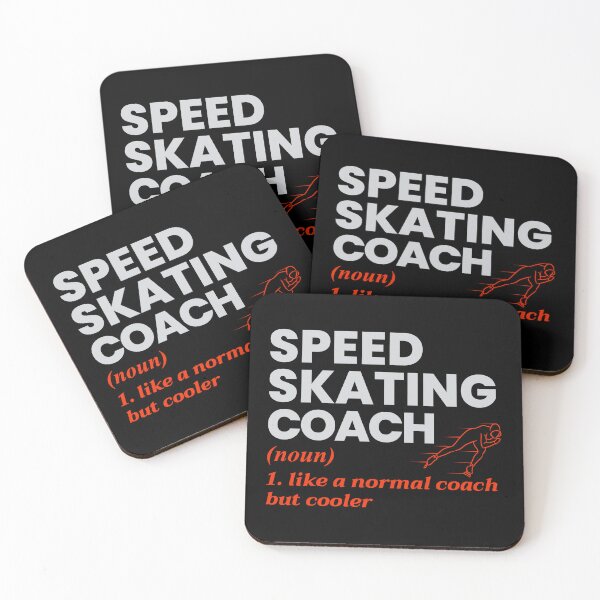 Item preview, Speed Skating Coach Ice Skater Skate Winter Sports designed and sold by CuteDesigns1.