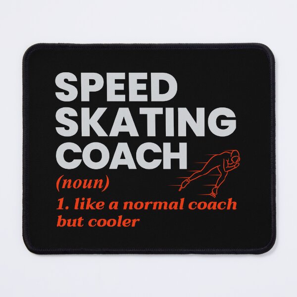 Item preview, Speed Skating Coach Ice Skater Skate Winter Sports designed and sold by CuteDesigns1.