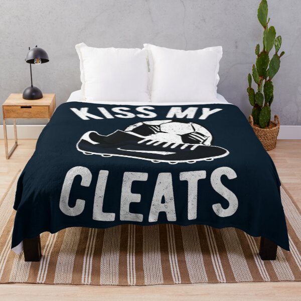 Item preview, Kiss My Cleats - Soccer (WOSO) designed and sold by Numero14.