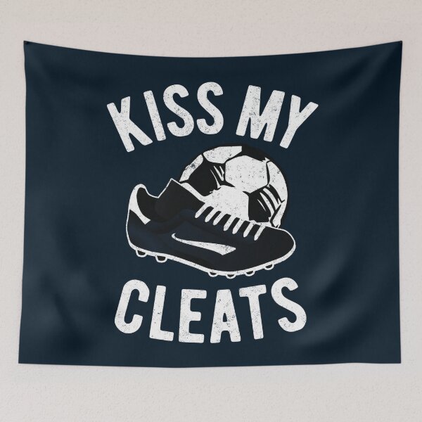 Item preview, Kiss My Cleats - Soccer (WOSO) designed and sold by Numero14.