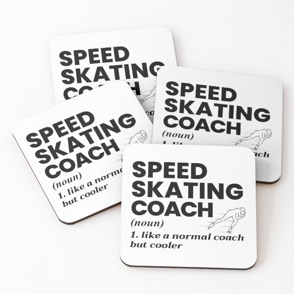 Item preview, Speed Skating Coach Ice Skater Skate Winter Sports designed and sold by CuteDesigns1.