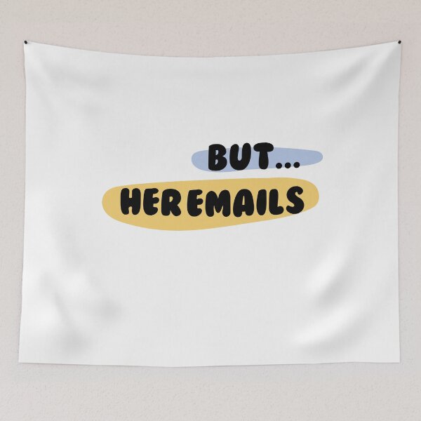 Item preview, But Her Emails,  Anti Trump mj designed and sold by marwan elsaeed.