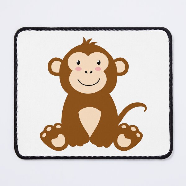 Item preview, Cute monkey designed and sold by ShopLeilaArt.