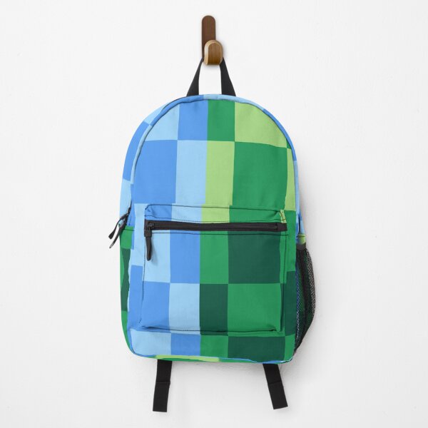 Item preview, Checker Stripe Blue Green designed and sold by JodiFeddon.