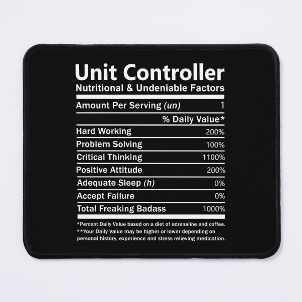 Item preview, Unit Controller  T Shirt - Nutritional Daily Factors Job Gift Item Tee designed and sold by anthonyodo.