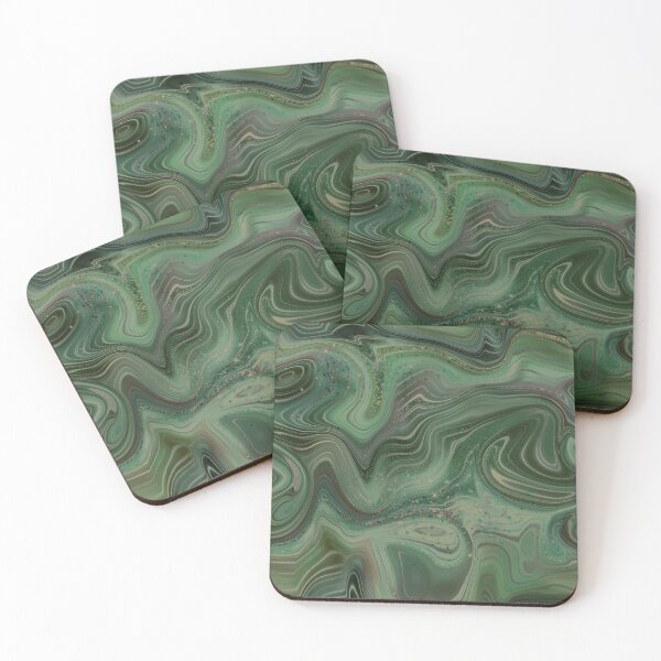 Item preview, Emerald Green Crystal Swirl designed and sold by DirtyAngelFace Shop.