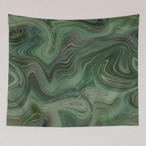 Item preview, Emerald Green Crystal Swirl designed and sold by DirtyAngelFace Shop.