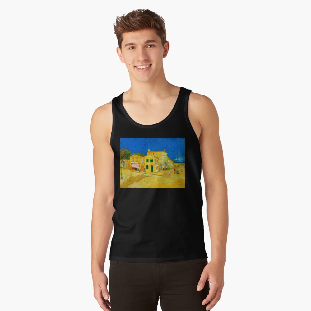 Discover VAN GOGH HD - The yellow house (1888)  Tank Top