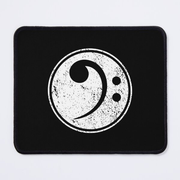 Item preview, Vintage Bass Clef Bassist Bass Player Musician designed and sold by denissebla.