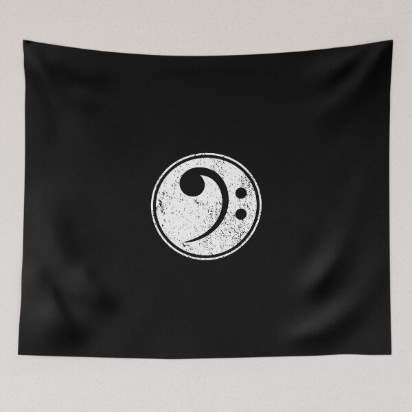 Item preview, Vintage Bass Clef Bassist Bass Player Musician designed and sold by denissebla.