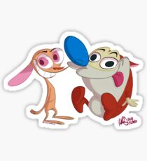 Ren and Stimpy Sticker