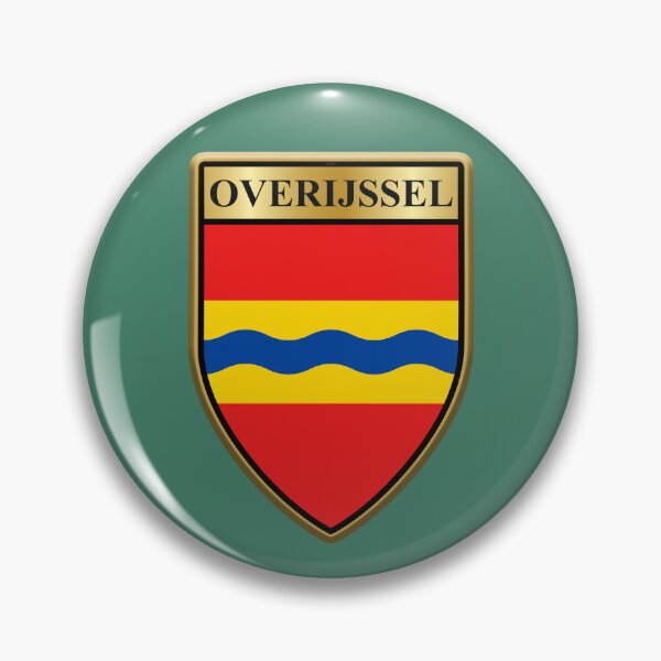 Item preview, OVERIJSSEL Flag Gifts, Masks, Stickers & Products (9) designed and sold by mpodger.