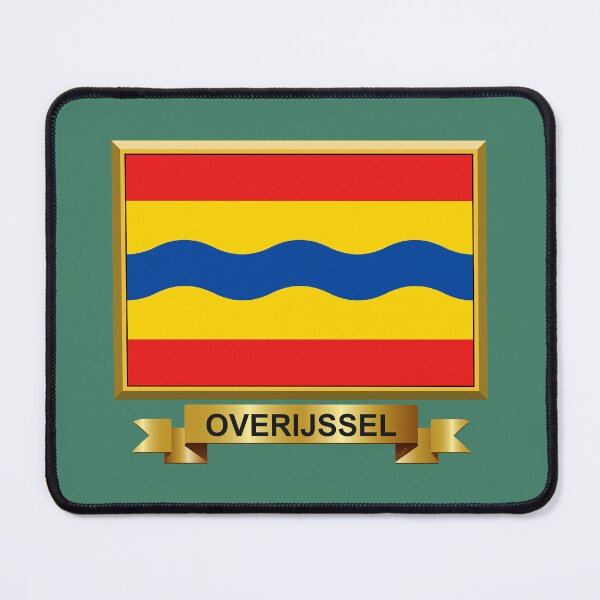 Item preview, OVERIJSSEL Flag Gifts, Masks, Stickers & Products (9) designed and sold by mpodger.