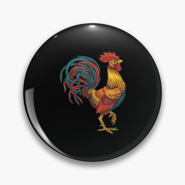 Item preview, Vintage Cock Fight Rooster A Cock Fighting Arena  designed and sold by aprilsav.