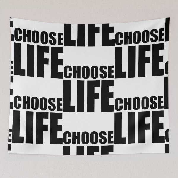 Item preview, CHOOSE LIFE - WHAM! designed and sold by Karola Klaus.