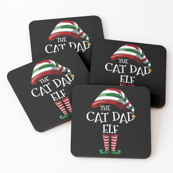 Item preview, Matching Family Funny The Cat Dad Elf Christmas Group  designed and sold by aprilsav.