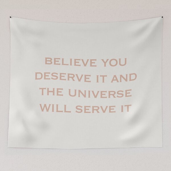 Item preview, Believe You Deserve It designed and sold by Me And The Moon.