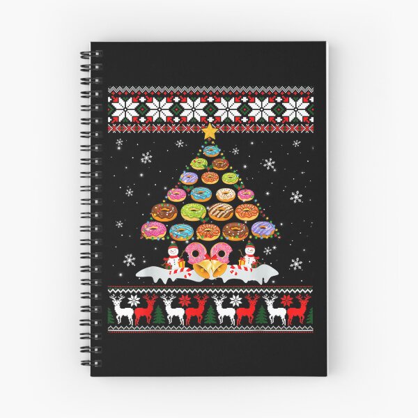 Item preview, Christmas Donut Tree Funny Pajamas Gift Ugly Sweater  designed and sold by brita797.