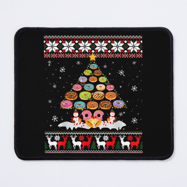 Item preview, Christmas Donut Tree Funny Pajamas Gift Ugly Sweater  designed and sold by brita797.