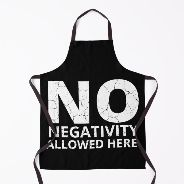 Item preview, NO NEGATIVITY ALLOWED HERE distressed 2 designed and sold by KingsManKind.