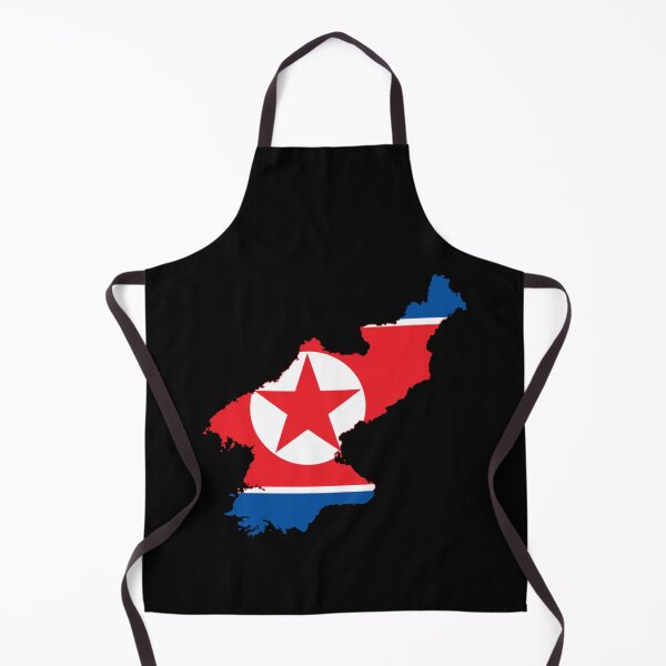 Item preview, Flag Map of North Korea designed and sold by leonelMyla.