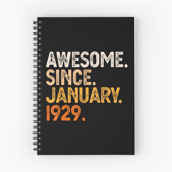Item preview, Awesome Since January 1929 93rd Birthday Gift 93 Year Old  designed and sold by aprilsav.