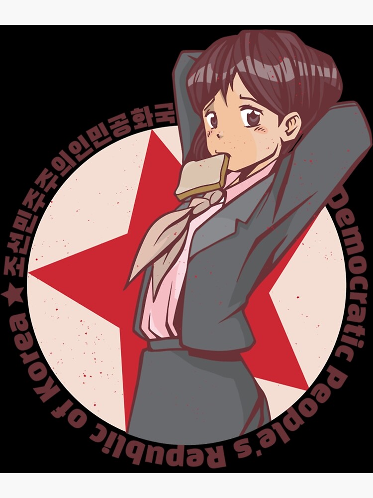 North Korea Kim Yo Jong Anime Waifu Poster For Sale By Leonelmyla Redbubble