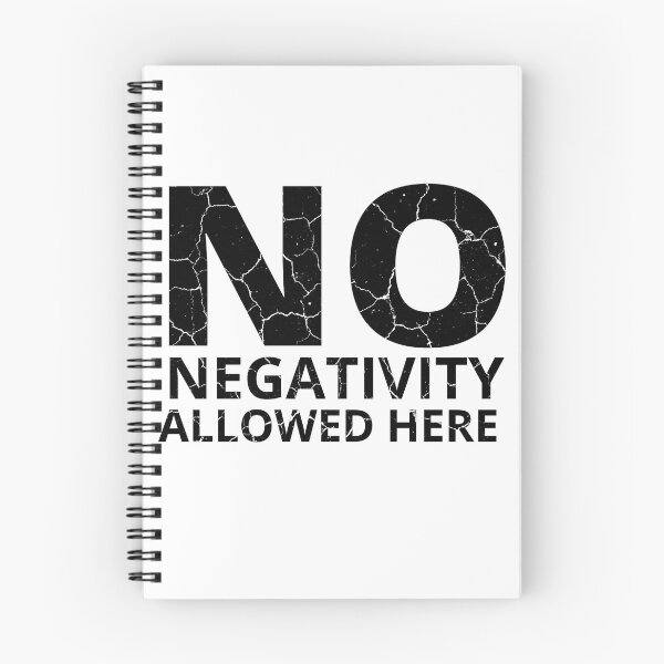Item preview, NO NEGATIVITY ALLOWED HERE distressed 3 designed and sold by KingsManKind.