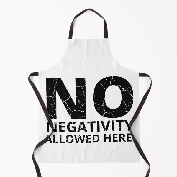 Item preview, NO NEGATIVITY ALLOWED HERE distressed 3 designed and sold by KingsManKind.