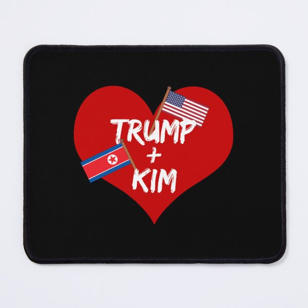 Item preview, Trump and Kim Friendship Heart   designed and sold by leonelMyla.