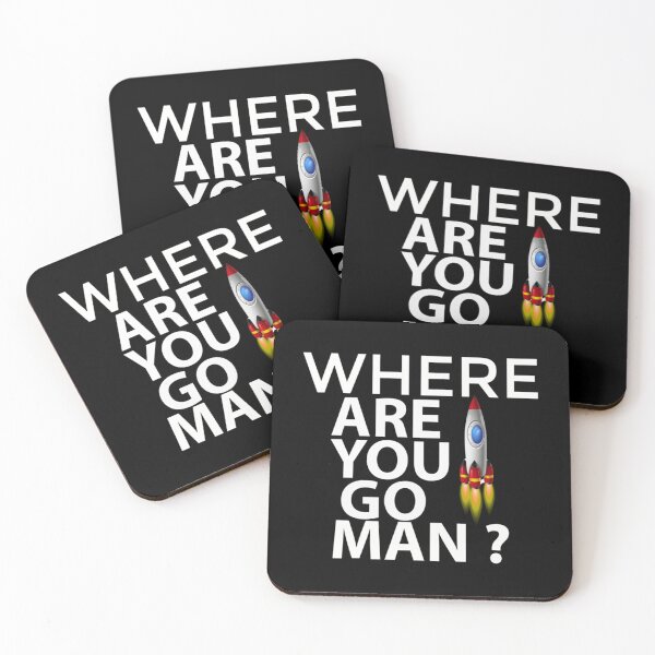 Item preview, WHERE ARE YOU GO MAN  rocket man   designed and sold by leonelMyla.