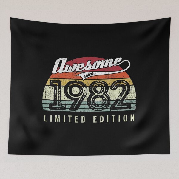 Item preview, Retro Vintage 1982 Limited Edition 40th Birthday 40 Year Old  designed and sold by brita797.