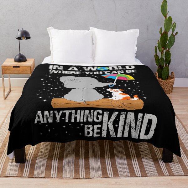 Item preview, In A World Where You Will Be Anything Be Kind Support Autism designed and sold by aprilsav.