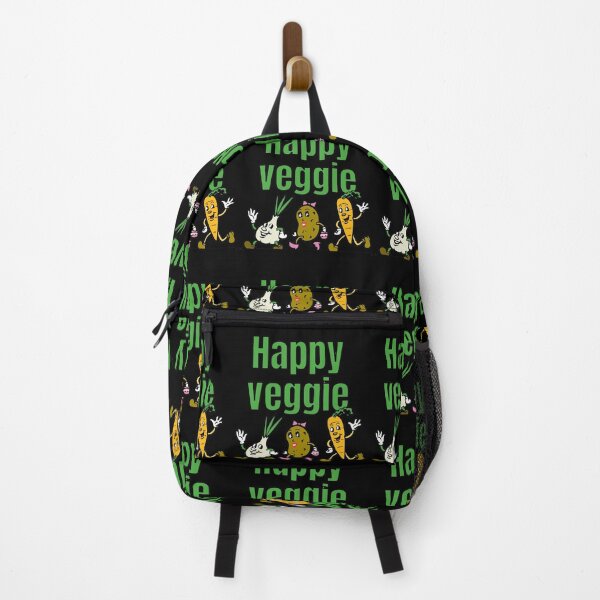 Item preview, Happy Veggie Garlic Potato Carrot designed and sold by RichTeeDesigns.