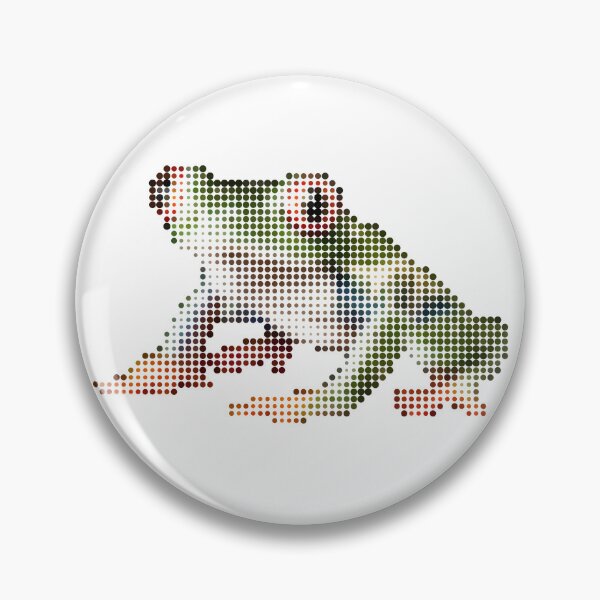 Item preview, Tree Frog Pixel Art designed and sold by OnigiriDoctor.