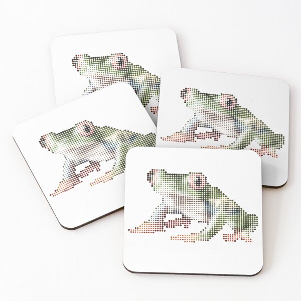 Item preview, Tree Frog Pixel Art designed and sold by OnigiriDoctor.