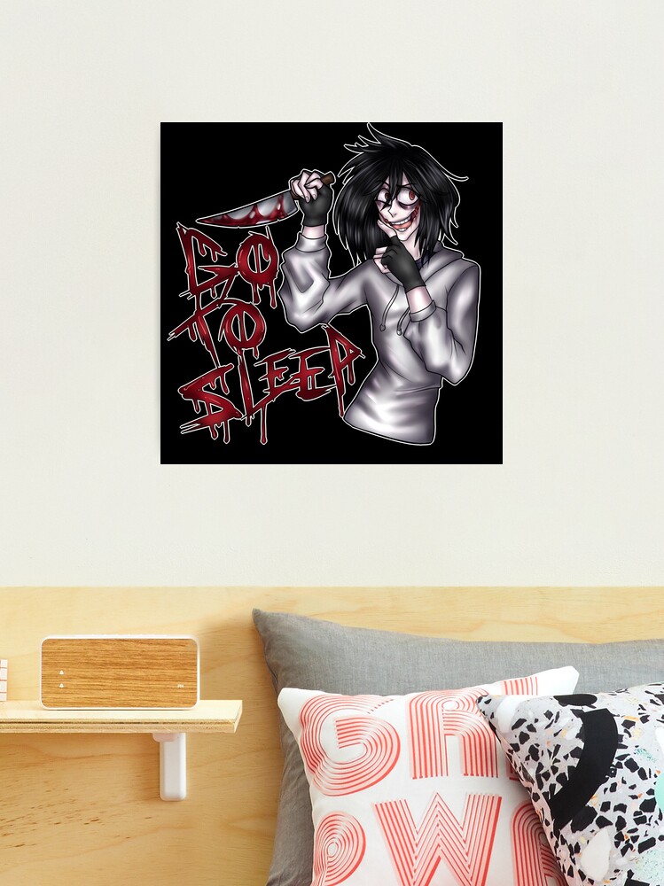 Jeff The Killer - Creepypasta Stylized Photographic Print for Sale by  Xiketico