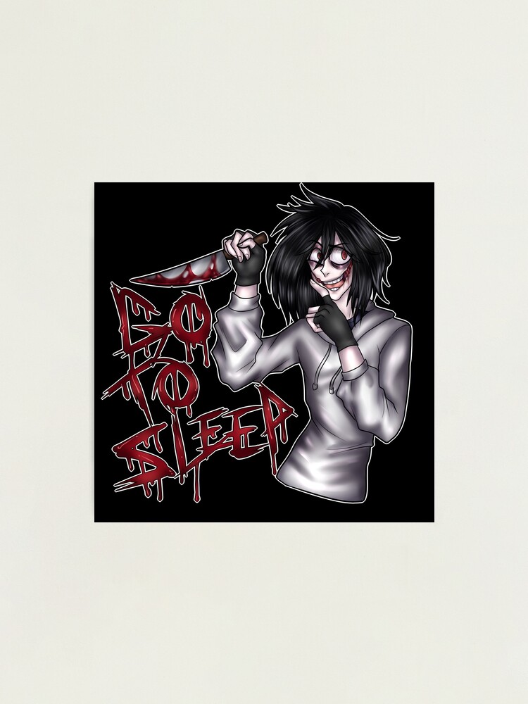 Jeff The Killer - Creepypasta Stylized Photographic Print for Sale by  Xiketico