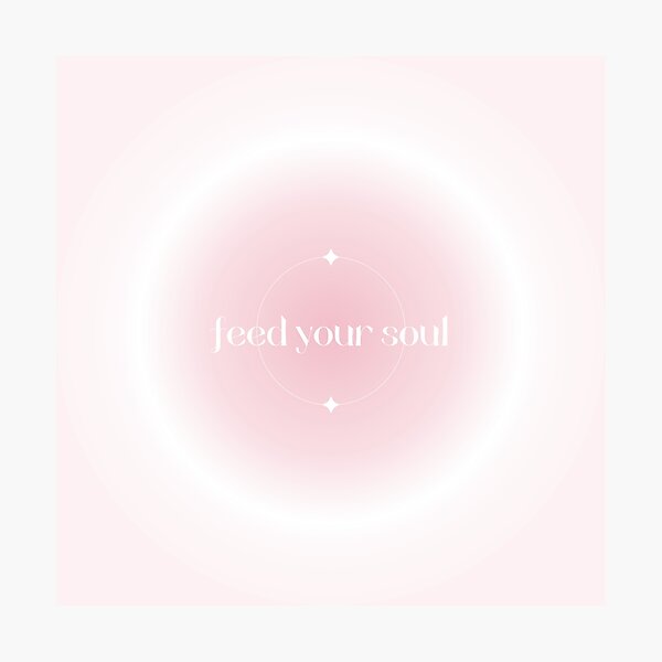Item preview, feed your soul soft aura (pink) designed and sold by teethfairy.