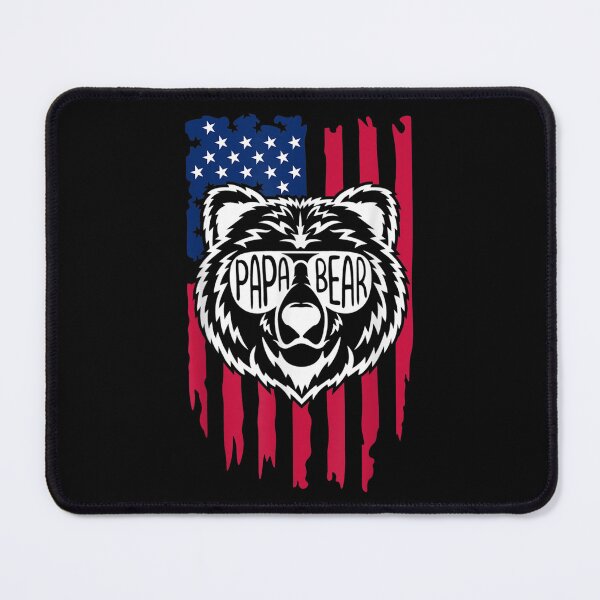 Item preview, Papa Bear Us Flag Sunglasses American Father's Day 2022 designed and sold by brita797.