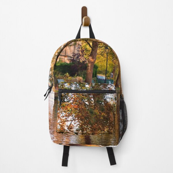 Item preview, Bourton on the Water Autumn Trees Cotswolds UK designed and sold by AndyEvansPhotos.