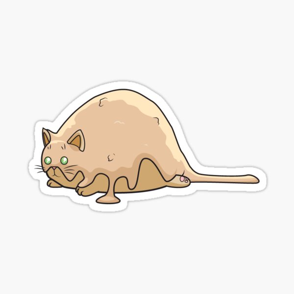Biscuit and Gravy Cat Sticker