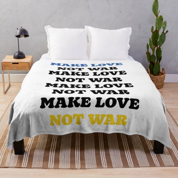 Item preview, Make Love Not War | Ukraine Solidarity designed and sold by POSTERAMALA.