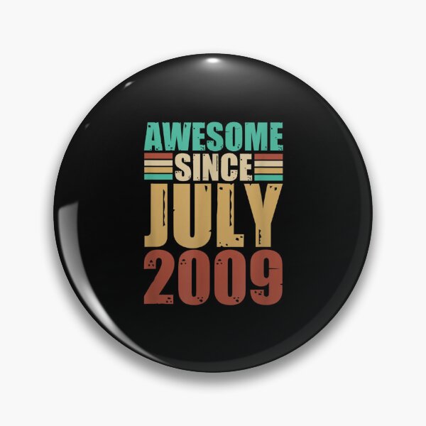 Item preview, 13th Birthday Awesome Since July 2009 13 Years Old  designed and sold by brita797.