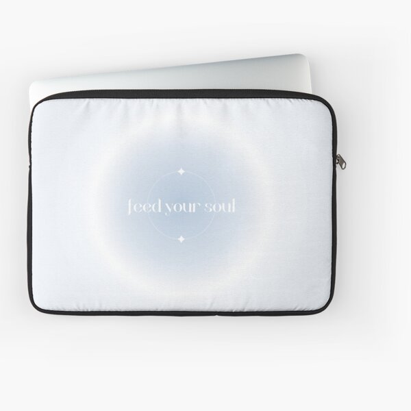 Vista previa del artículo con la obra «alimenta tu alma suave aura (azul)», diseñado y vendido por teethfairy.