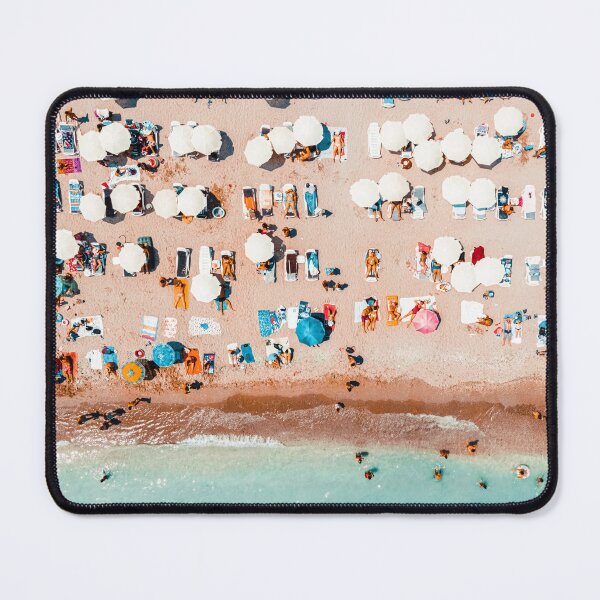 Item preview, Aerial Drone Summer Beach Photography, Coastal Beach Print, Home Decor Aerial Photography, Ocean Aerial Beach Print, Pastel Beach, Summer Travel Beach Sea designed and sold by radub85.