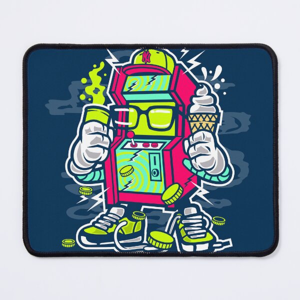 Item preview, Retro arcade game illustration designed and sold by TheWildePeach.